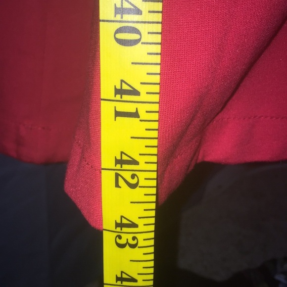 B2G1 City Chic red viscose plus size dress NWOT - Picture 5 of 8